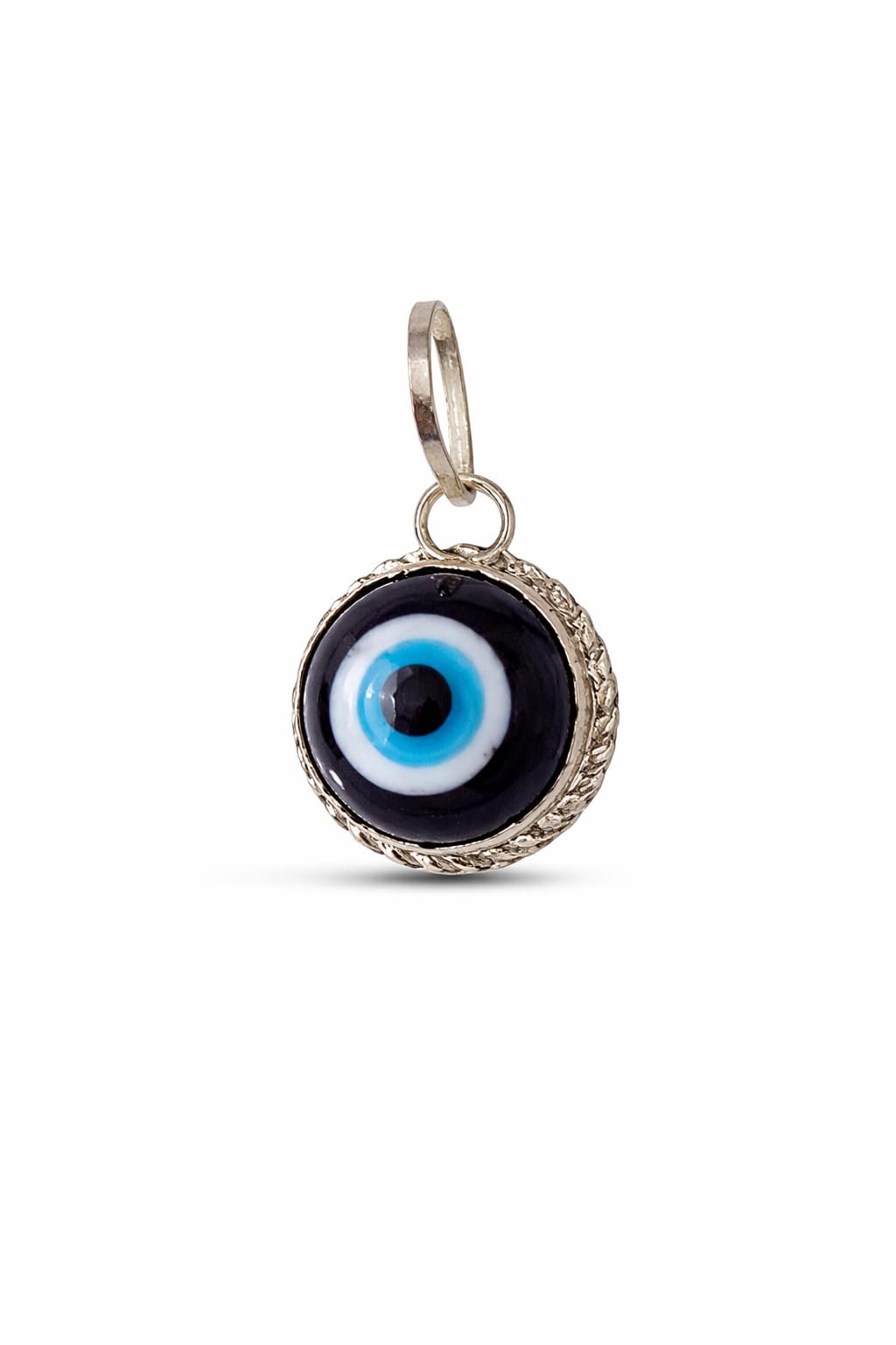 Evil Eye Nazar Pendant Charm | Small Blue Protection Charm for